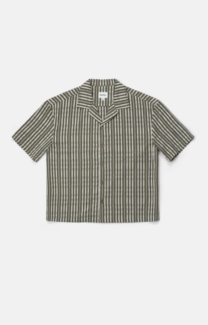 link relaxed ss shirt-forest