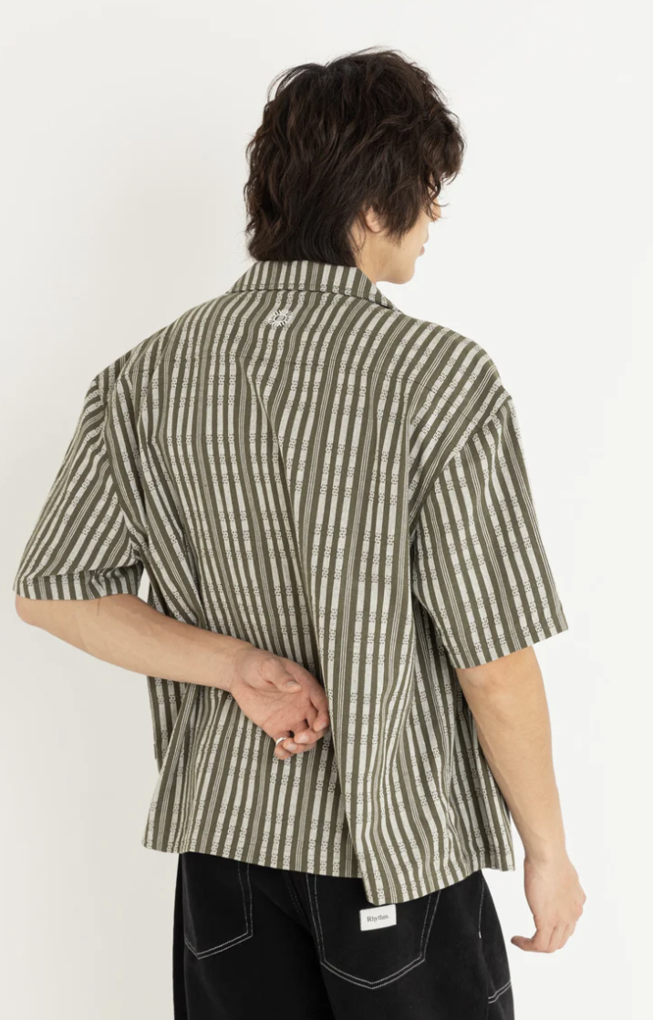 link relaxed ss shirt-forest