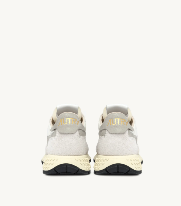 M REELWIND LOW-WHITE NYLON/SUEDE