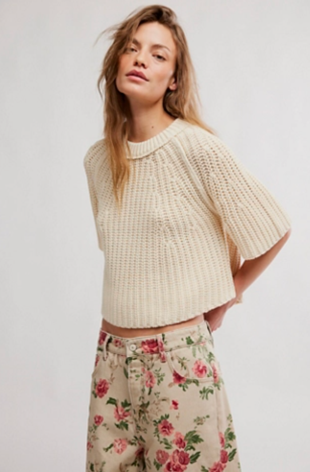 AMY SWEATER TEE / IVORY