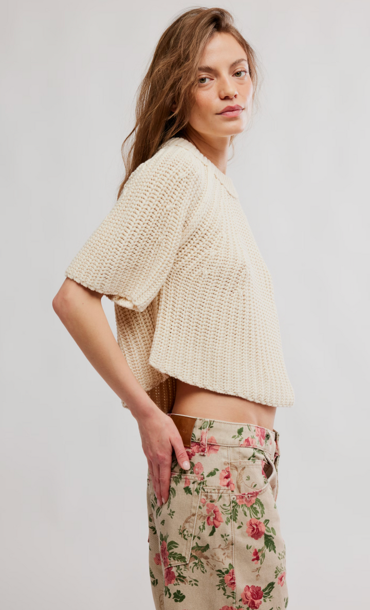 AMY SWEATER TEE / IVORY