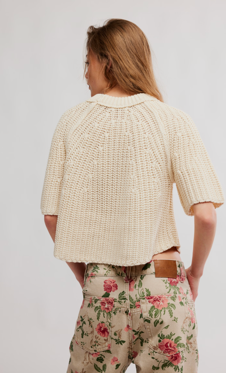 AMY SWEATER TEE / IVORY