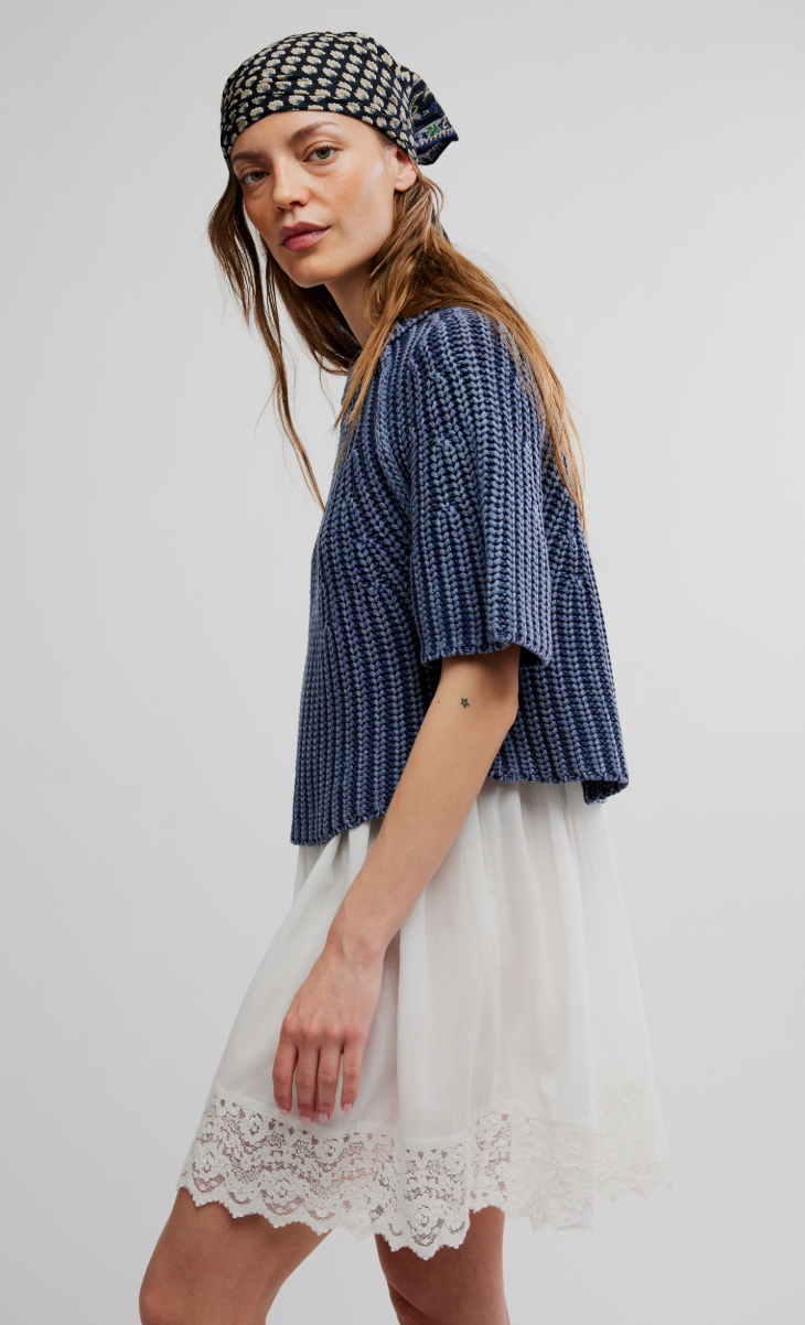 AMY SWEATER TEE / NAVY ACADEMY