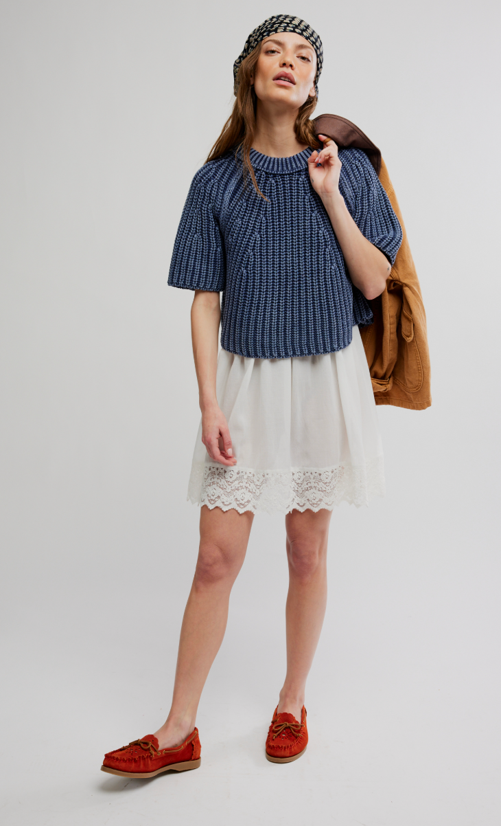 AMY SWEATER TEE / NAVY ACADEMY