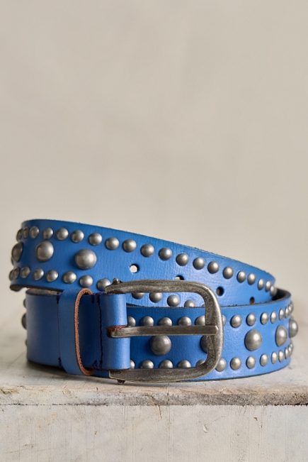 WTF SOLA STUD BELT / SAPPHIRE