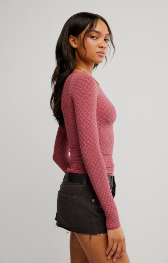 LOVE LETTER L/S / DREAMY MULBERRY
