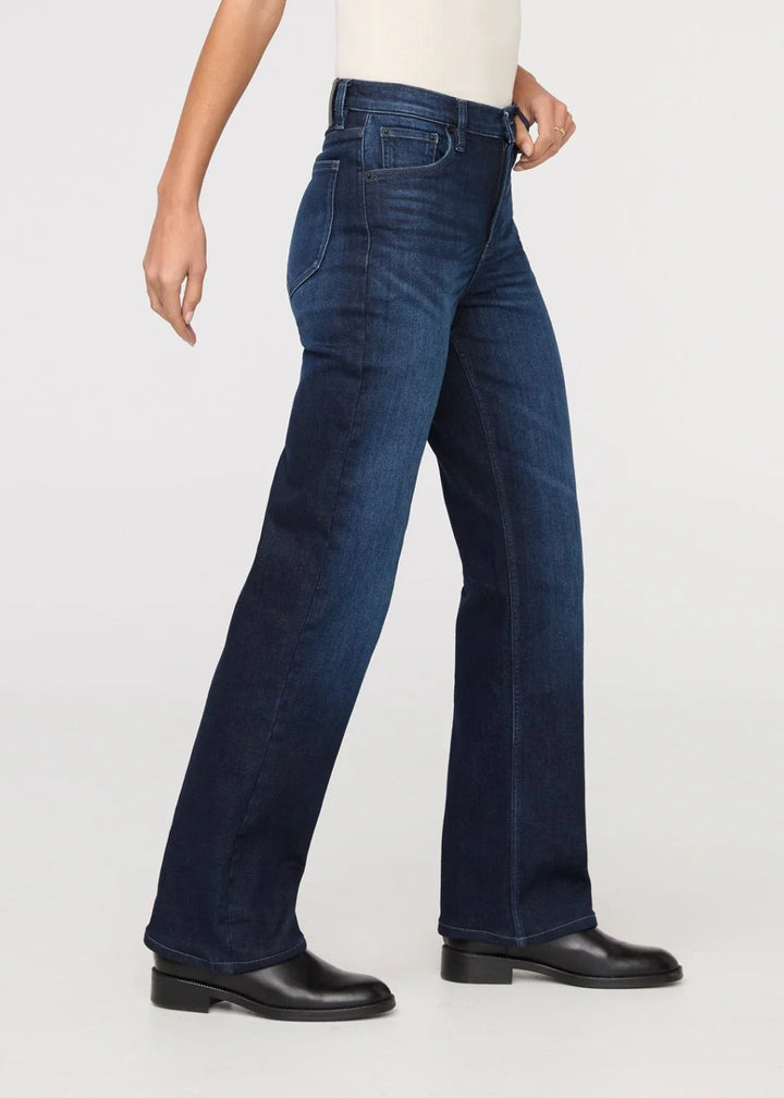 Tech Fleece Denim High Rise Straight-Dark Indigo