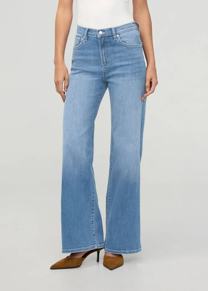 Performance Denim+ High Rise Wide Leg-Vintage Seaside