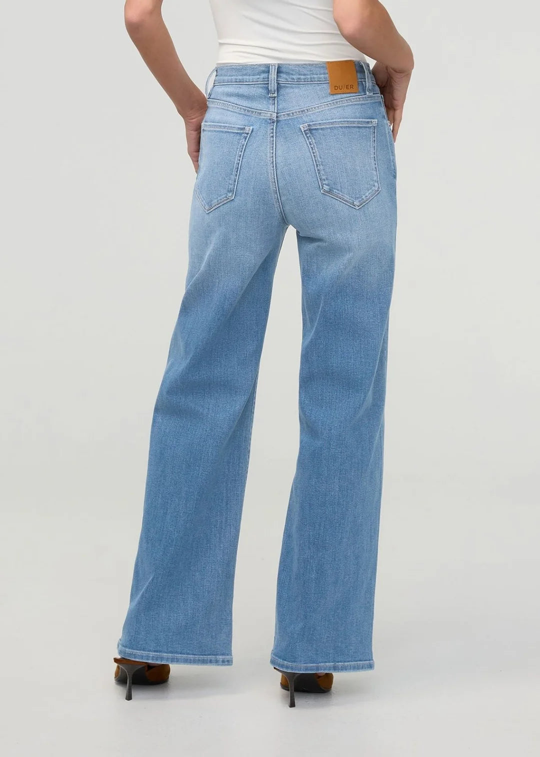 Performance Denim+ High Rise Wide Leg-Vintage Seaside