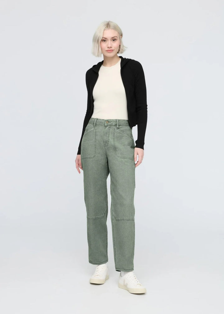 Stretch Canvas Utility Pant-Pine