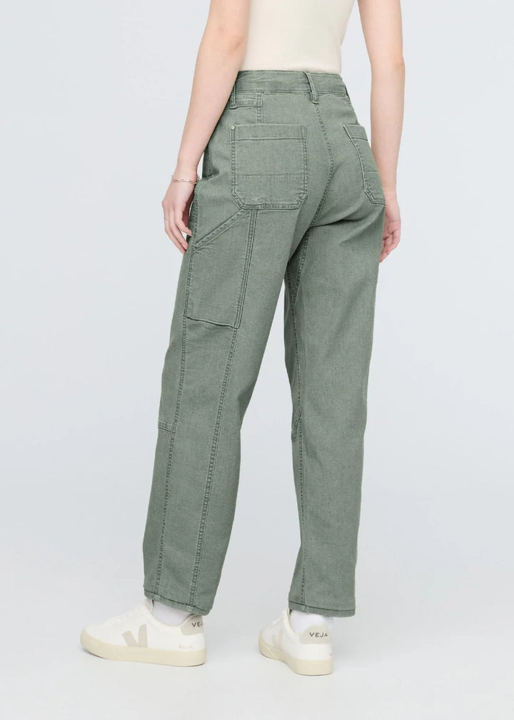 Stretch Canvas Utility Pant-Pine