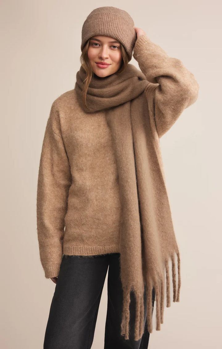 Glacier Beanie-Heathered Camel (HCE)