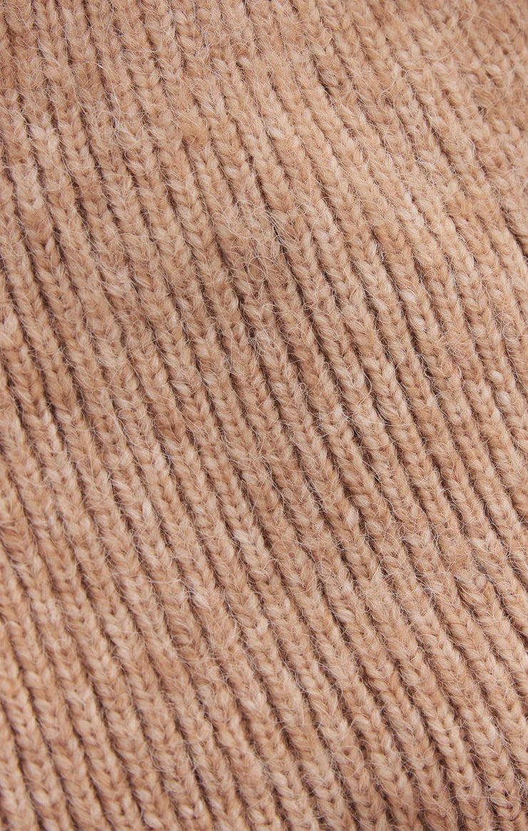 Glacier Beanie-Heathered Camel (HCE)
