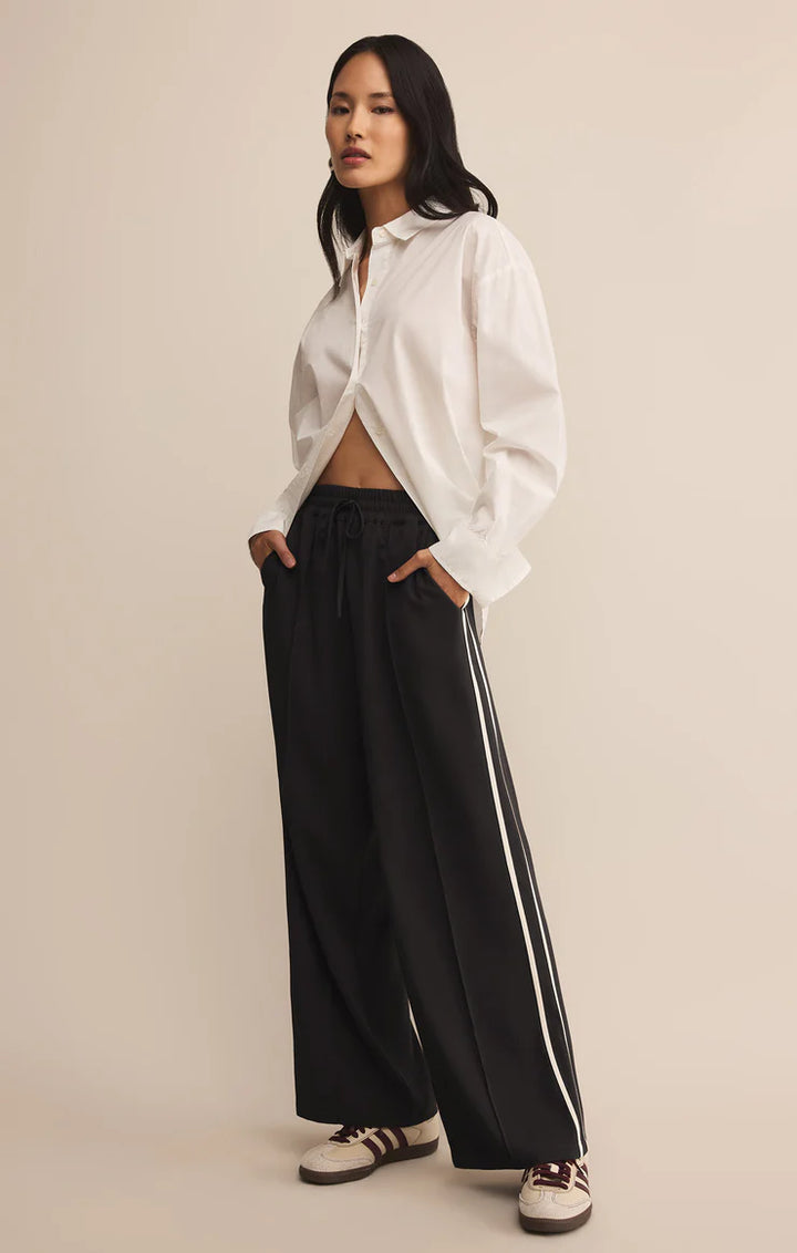 Saunder Track Pant-True Black (TBK)