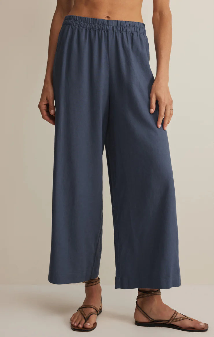 Scout Linen Pant-Vintage Indigo