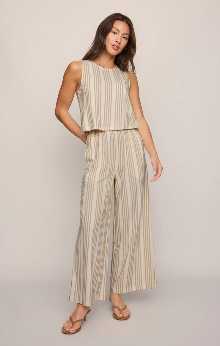 Scout Knit Striped Pant-Cloud