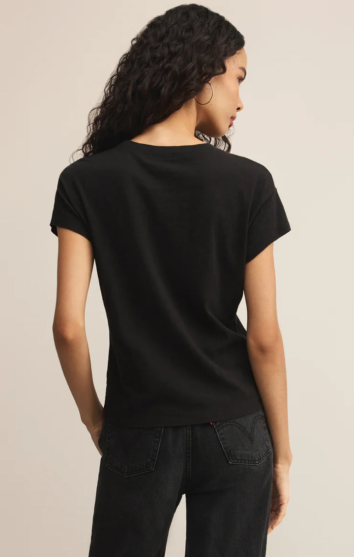 Modern Slub Tee-Black (BLK)