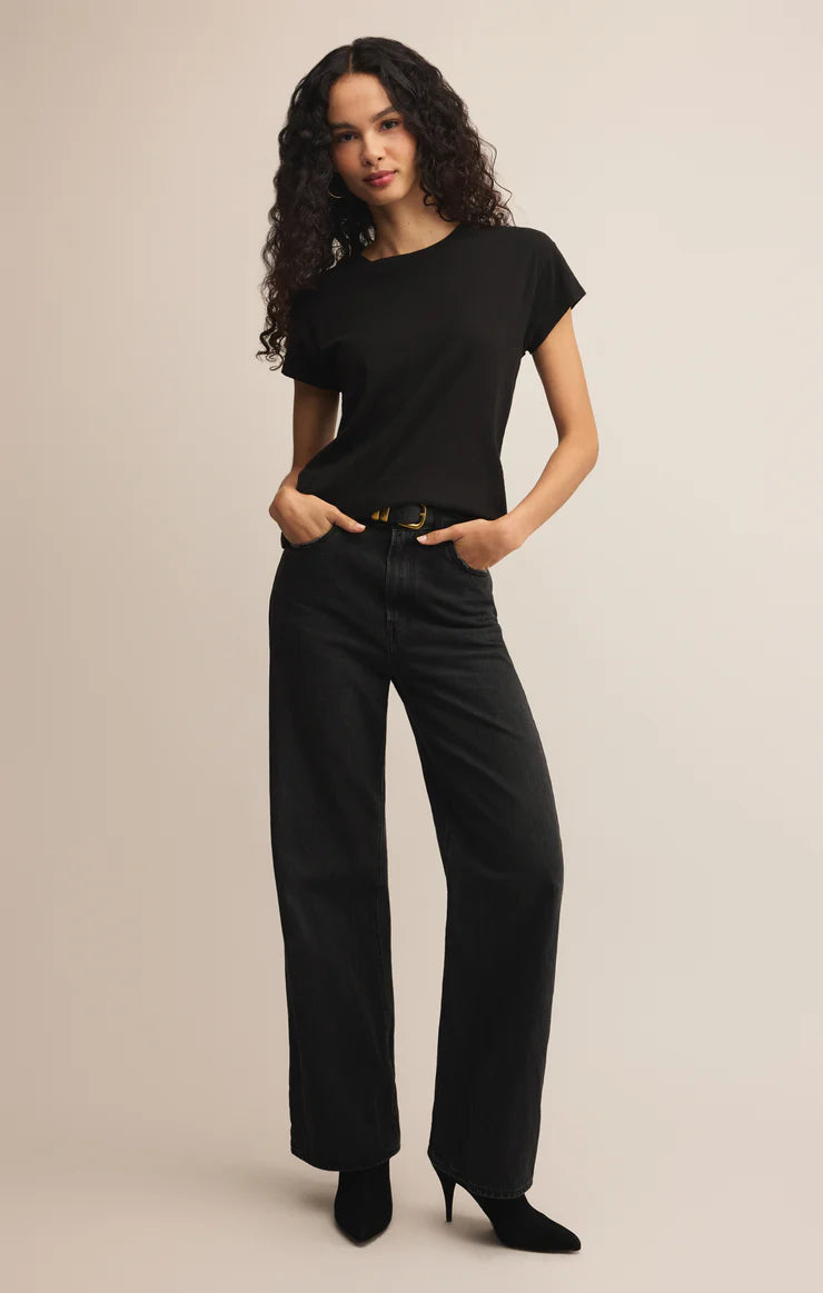 Modern Slub Tee-Black (BLK)