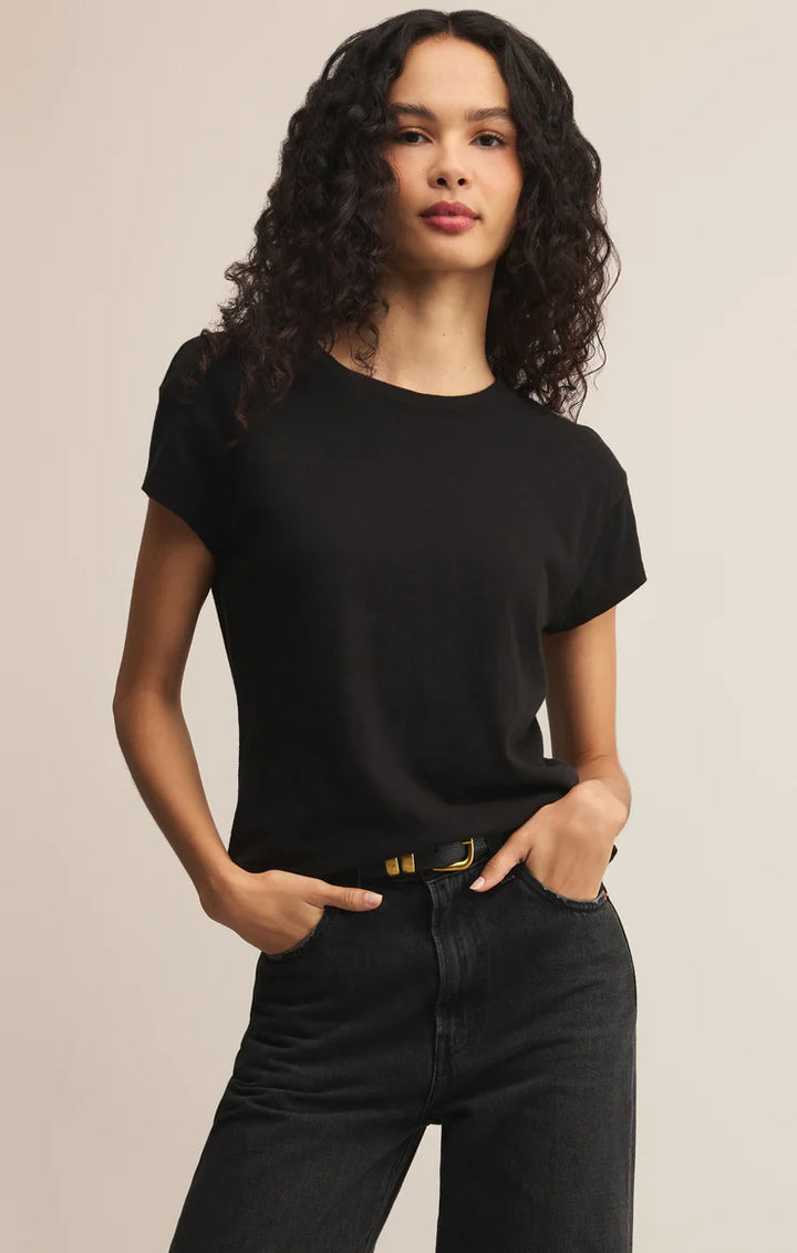 Modern Slub Tee-Black (BLK)