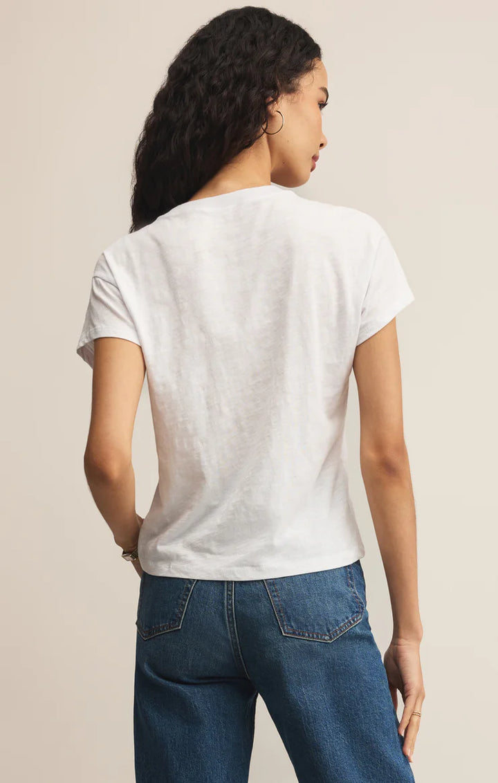 Modern Slub Tee-White (WHT)
