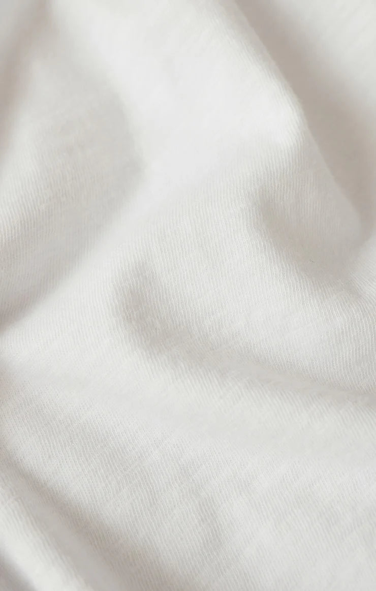 Modern Slub Tee-White (WHT)