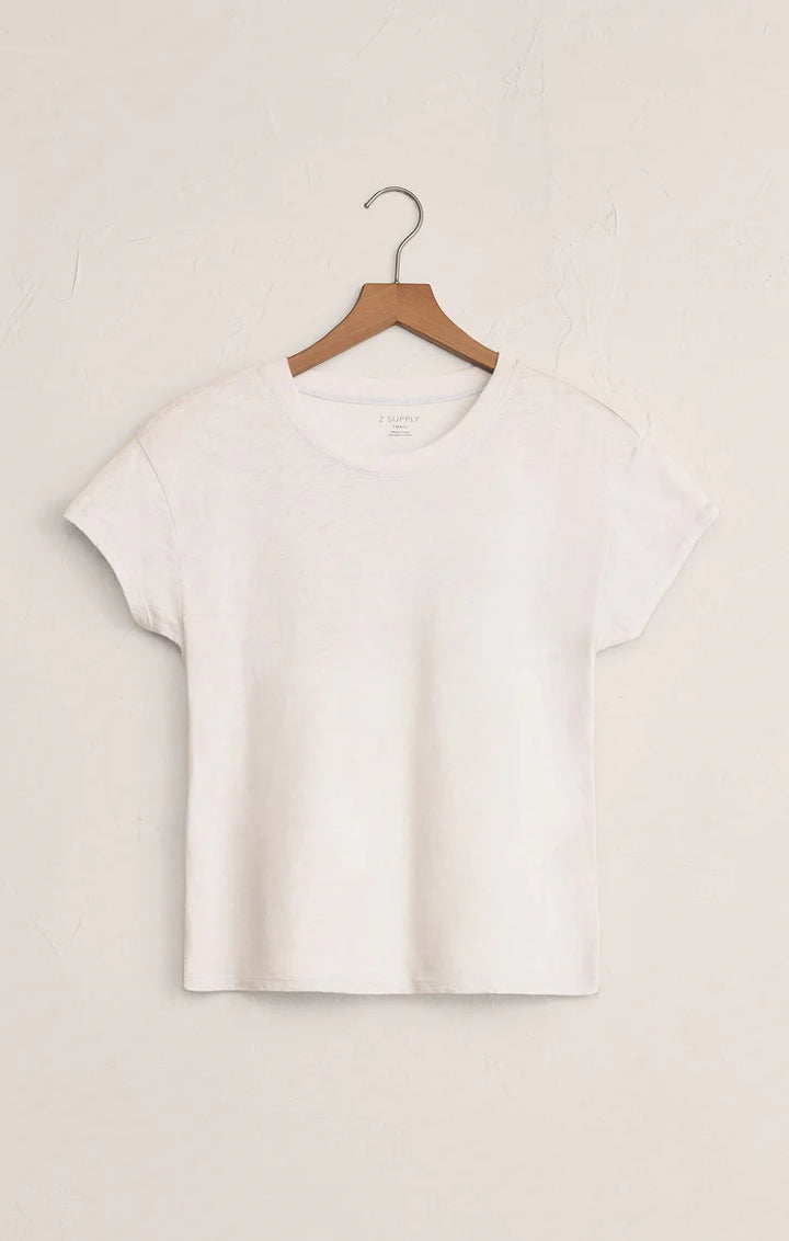 Modern Slub Tee-White (WHT)