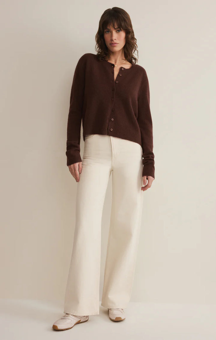 Medina Cardigan - Chocolate Cherry (CLC)