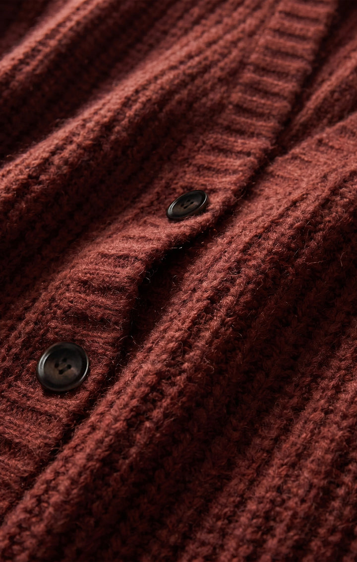 Whitmore Cardigan-Velvet Rouge