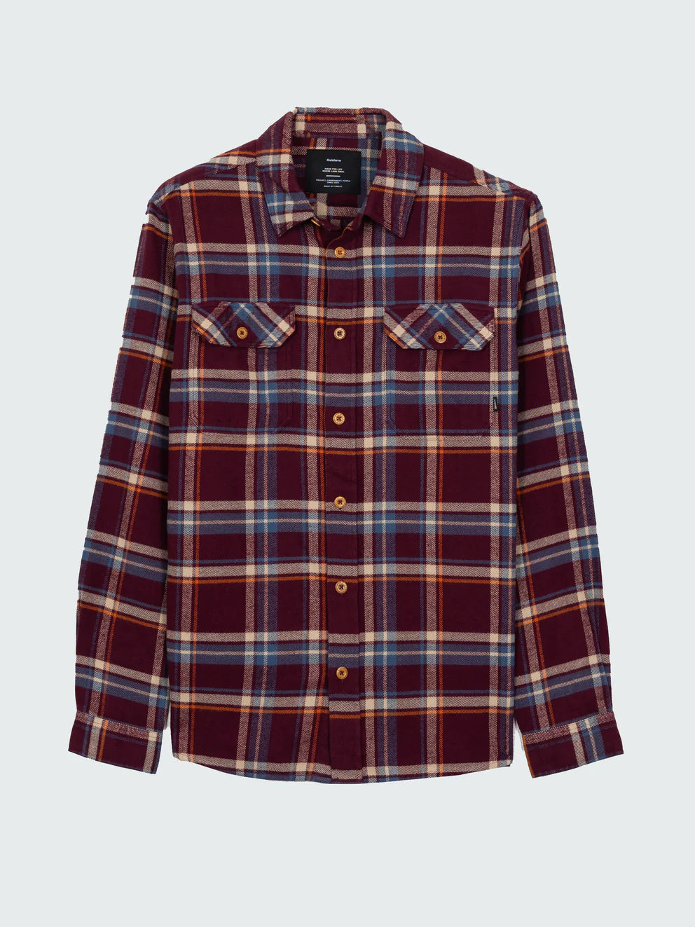 Beardsmore Shirt-Plum Check
