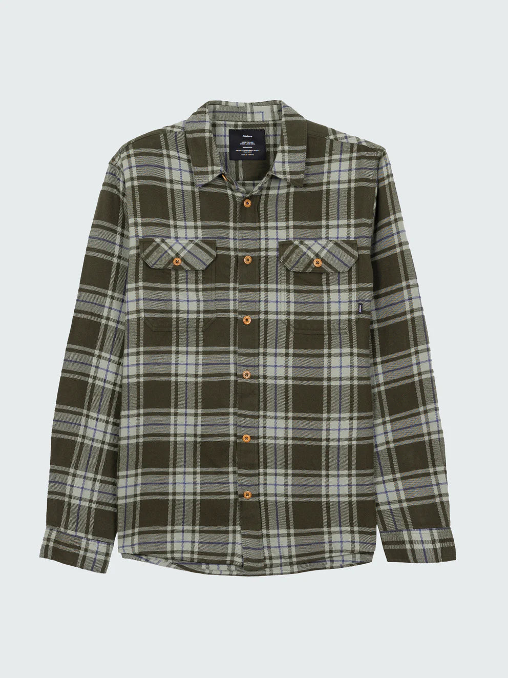 Beardsmore Shirt-Timber Green Check