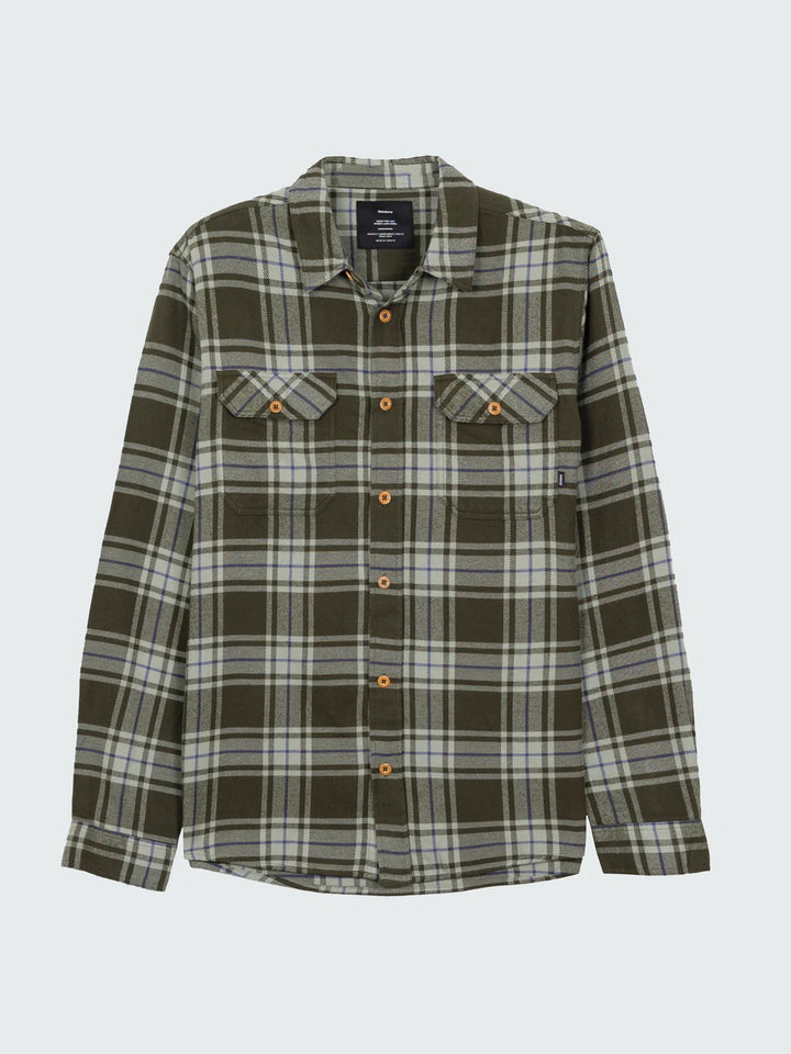 Beardsmore Shirt-Timber Green Check