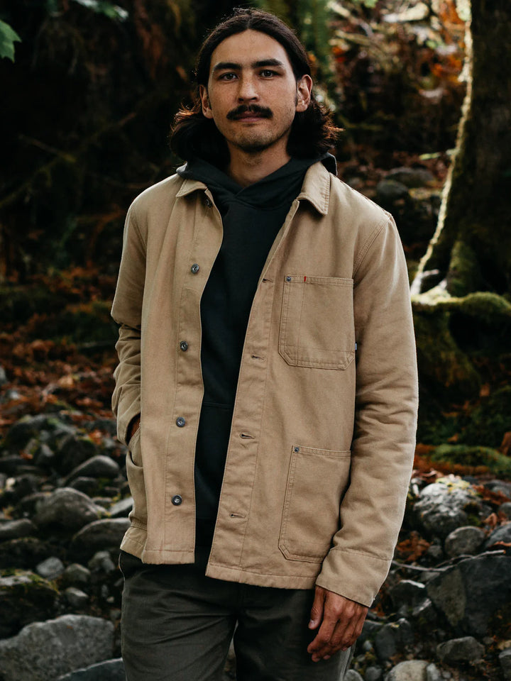 Basset Flannel Lined Jacket-Flint