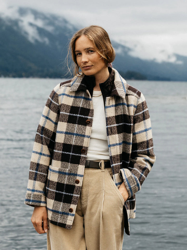 Stowe Blanket Jacket-Calico Multi