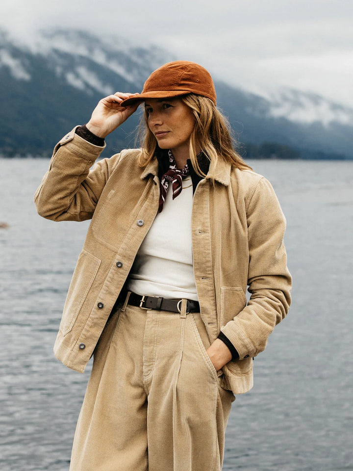 Yarrel Cord Jacket-Flint