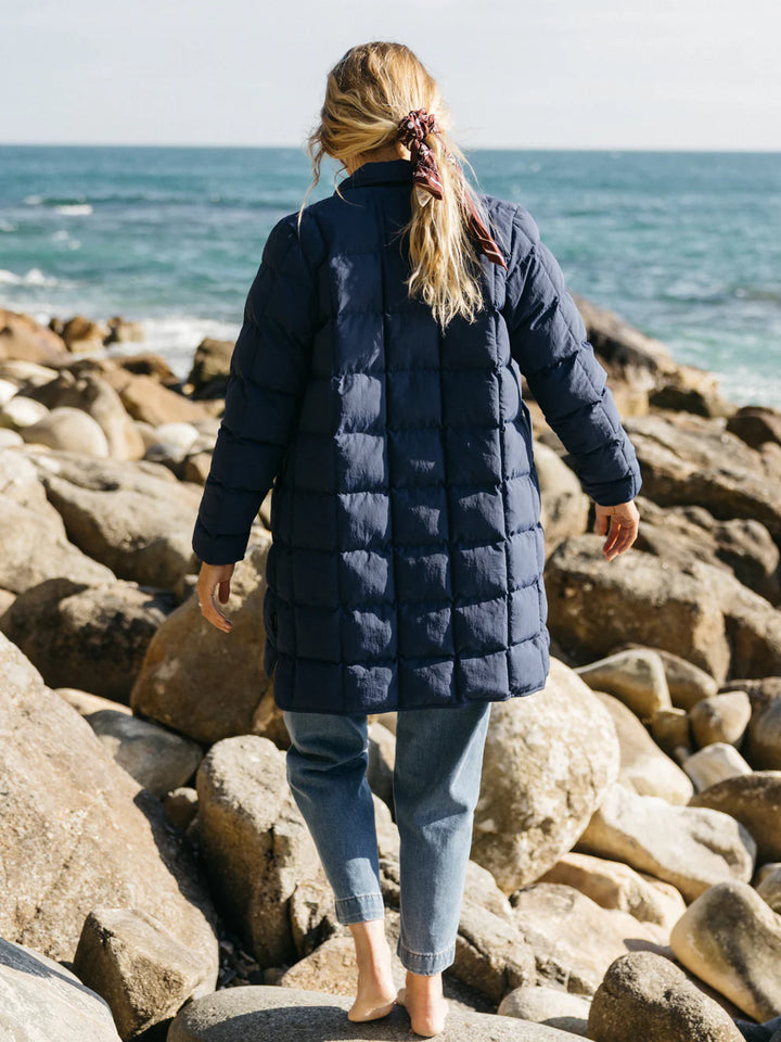 Lapwing Coat W-Deep Blue