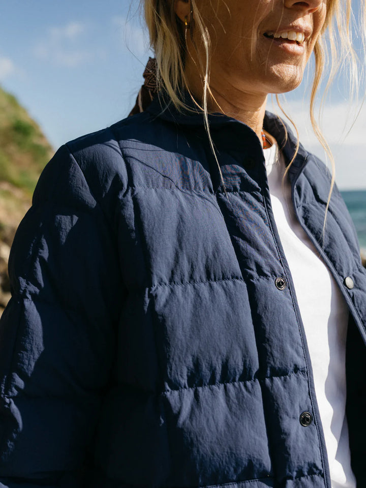 Lapwing Coat W-Deep Blue