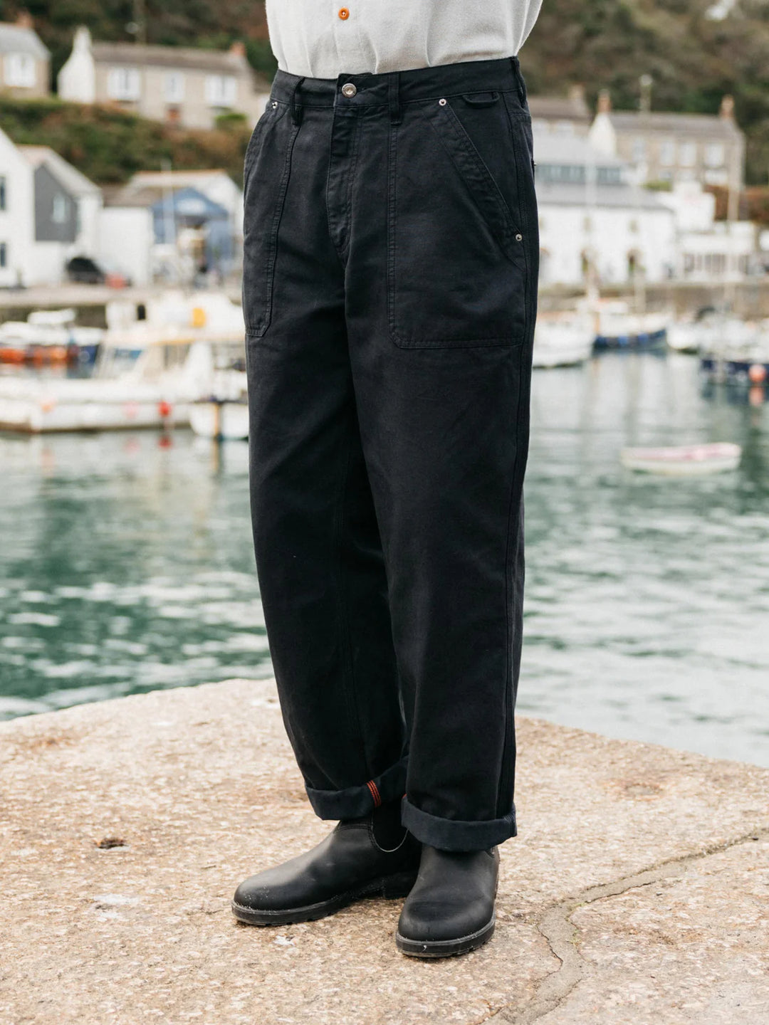 Basset Trouser-Black