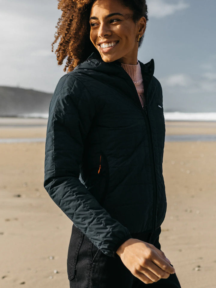 Firecrest Hooded Jacket W-Black