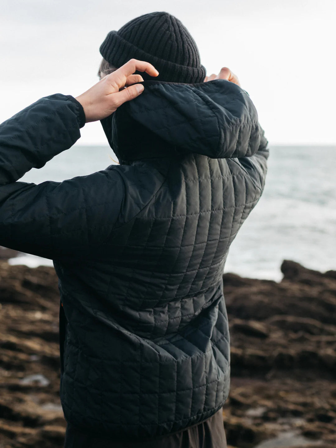 Firecrest Hooded Jacket W-Black