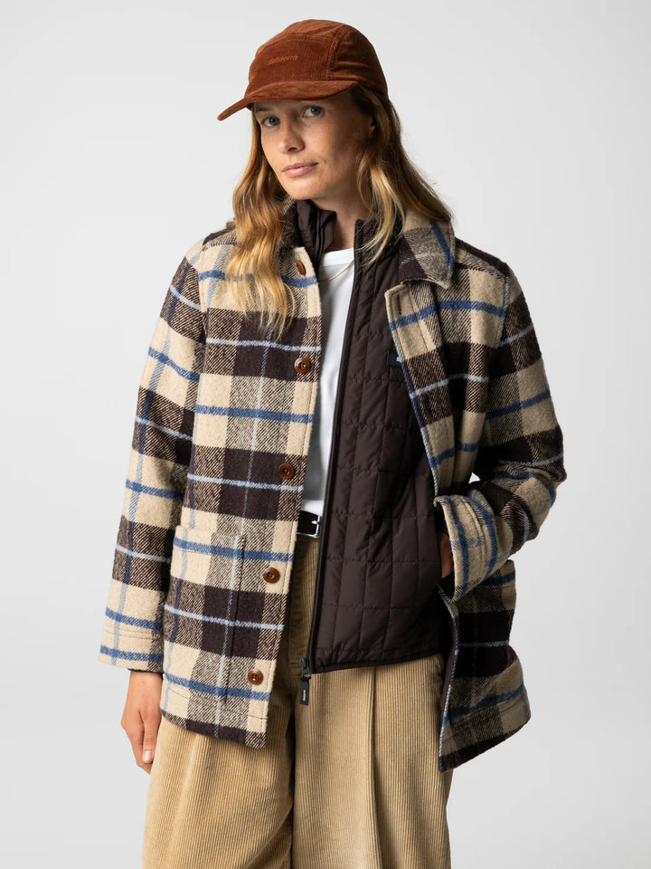 Stowe Blanket Jacket-Calico Multi
