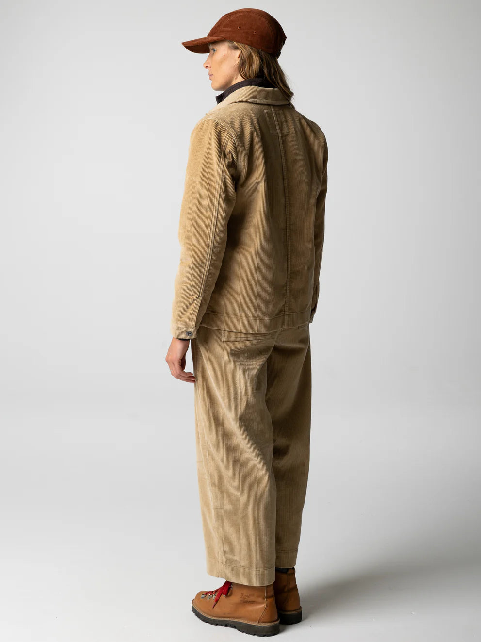 Yarrel Cord Jacket-Flint