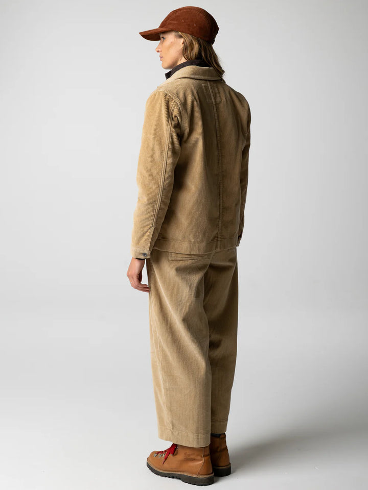 Yarrel Cord Jacket-Flint