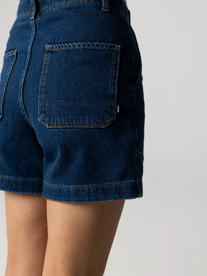 Yarrel Denim Short-Dark Indigo Denim