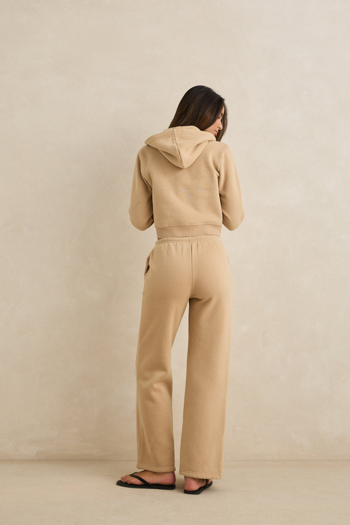 shelly wide leg leisure pant-oat