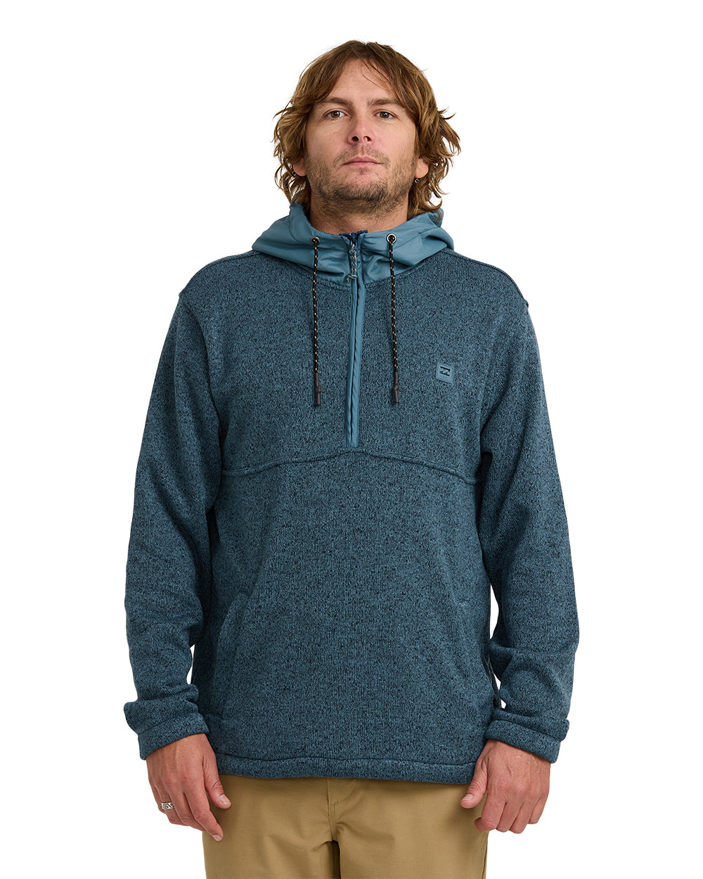 BOUNDARY PULLOVER-RUSTIC BLUE