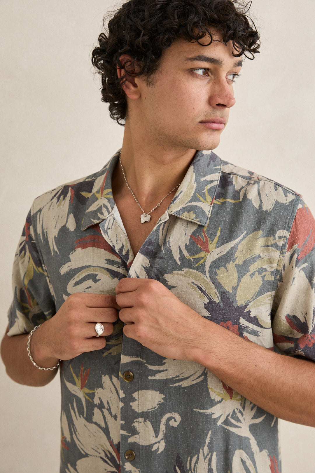 tropical camo ss shirt-camo