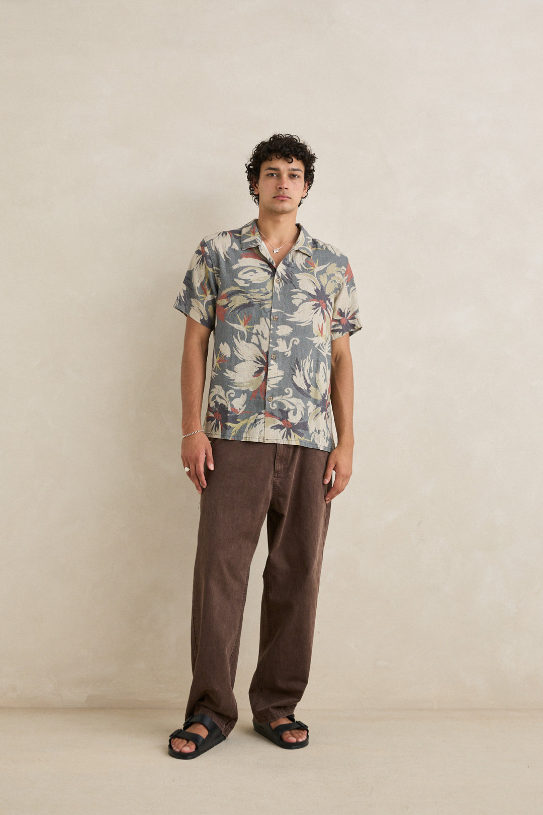 tropical camo ss shirt-camo