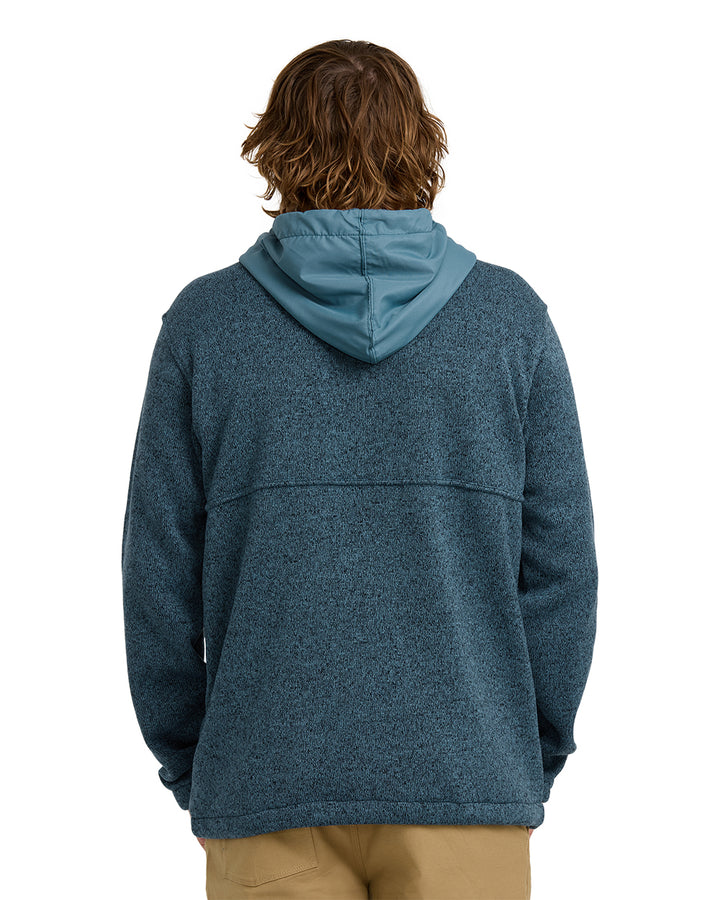 BOUNDARY PULLOVER-RUSTIC BLUE