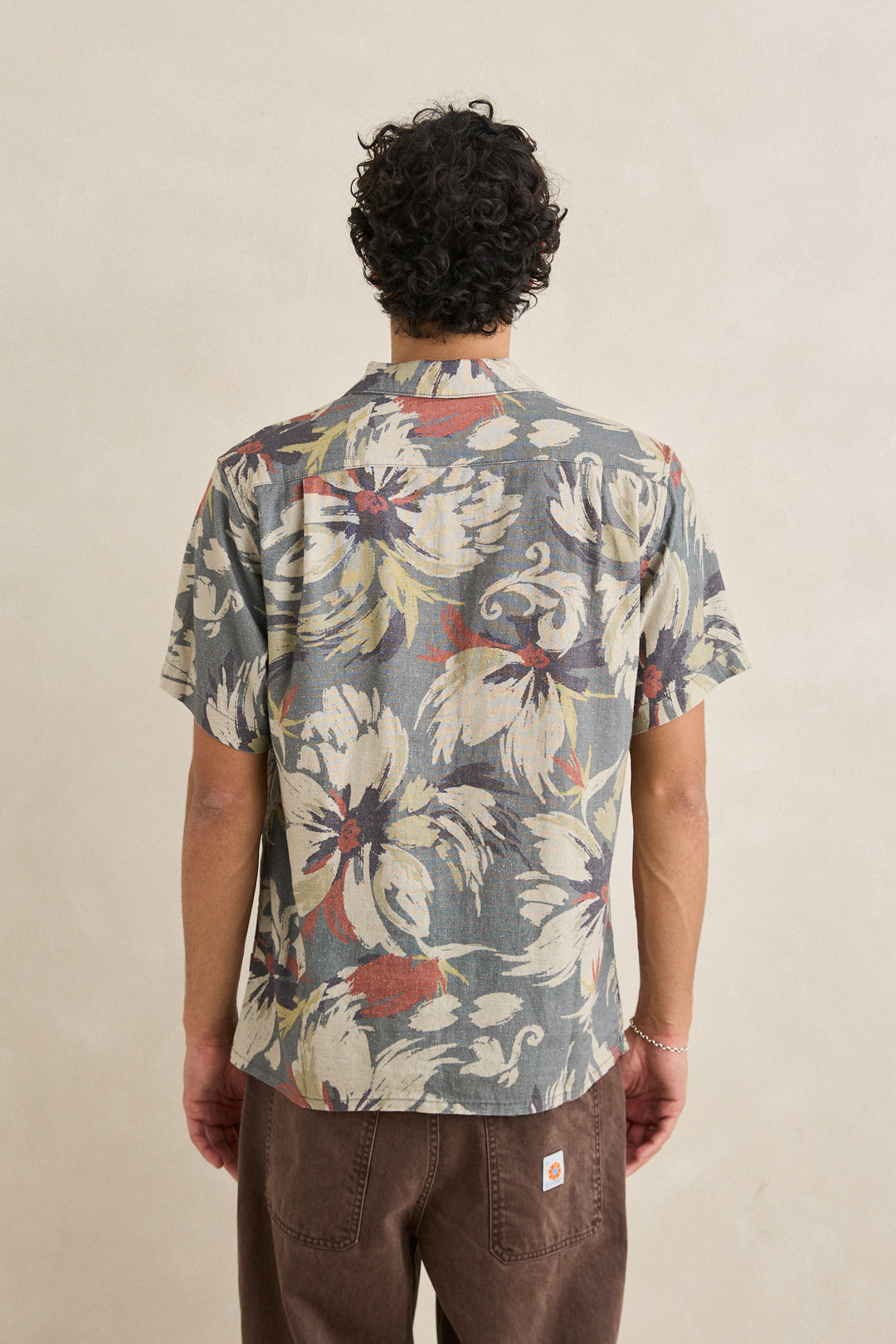 tropical camo ss shirt-camo