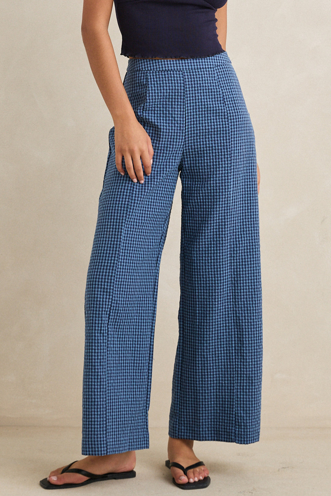 louise wide leg pant-indigo